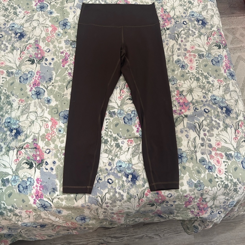 lululemon athletica Wunder Train High-Rise Tight 25" Espresso